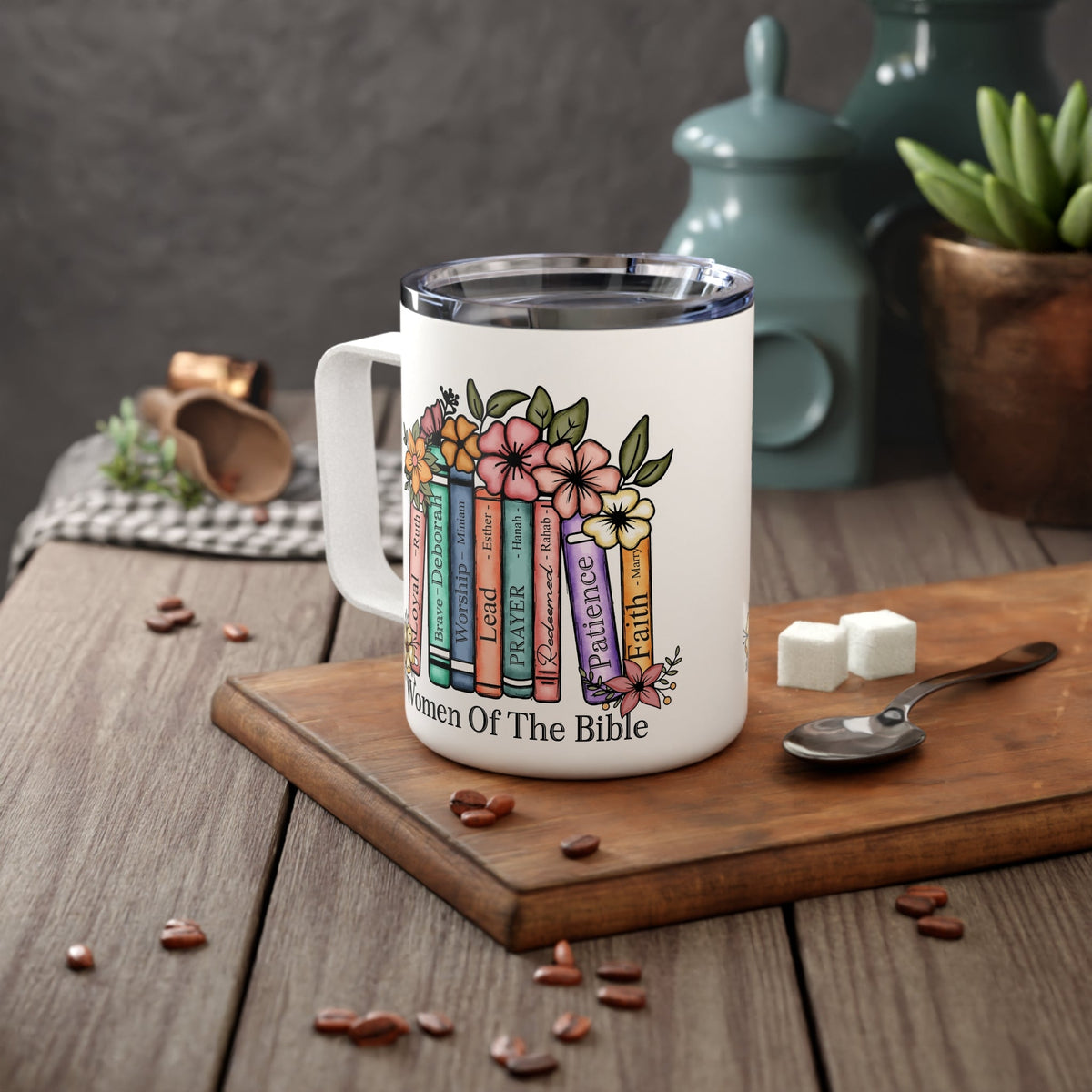 Insulated Coffee Mug, 10oz