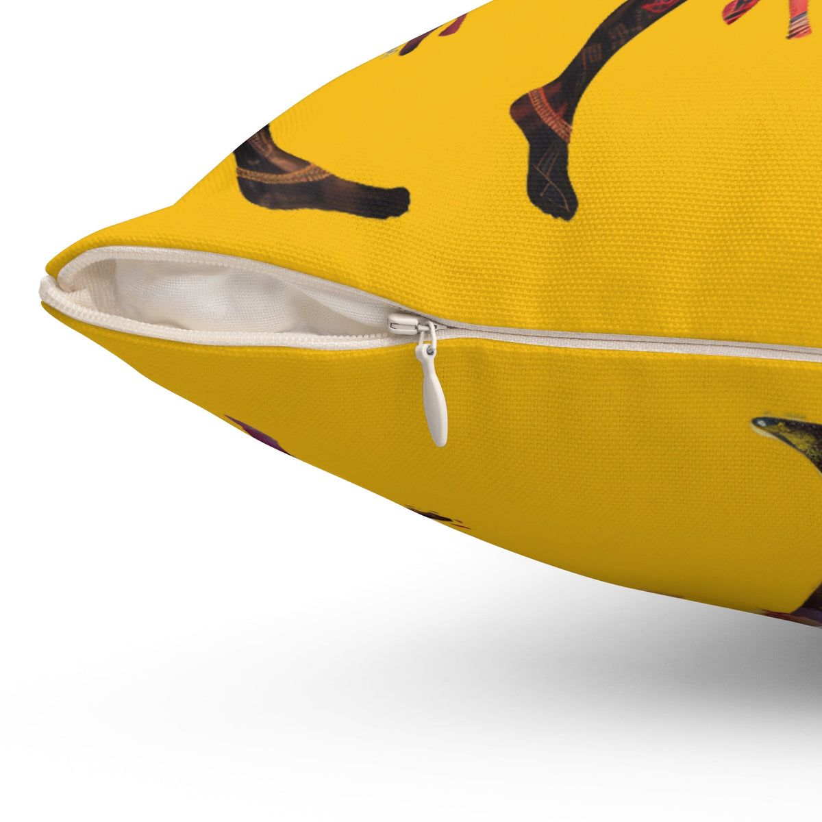 Spun Polyester Square Pillow