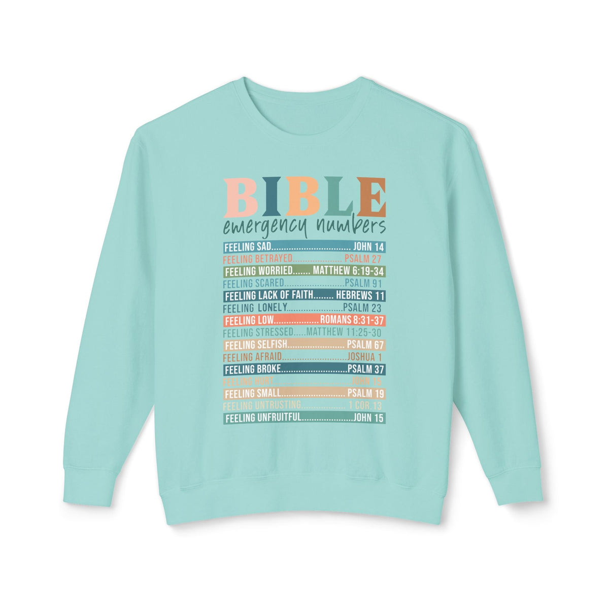 Unisex Lightweight Crewneck Sweatshirt