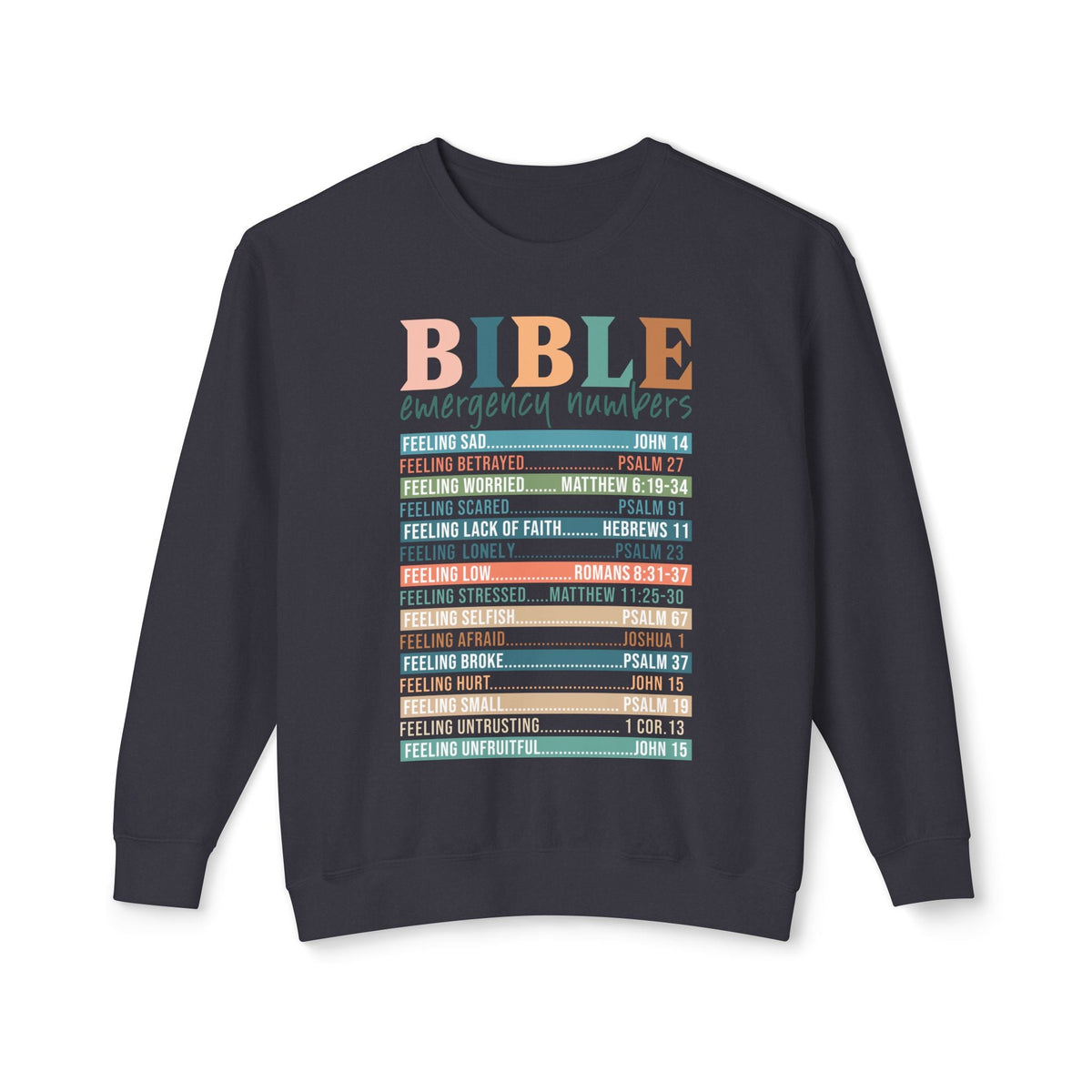 Unisex Lightweight Crewneck Sweatshirt