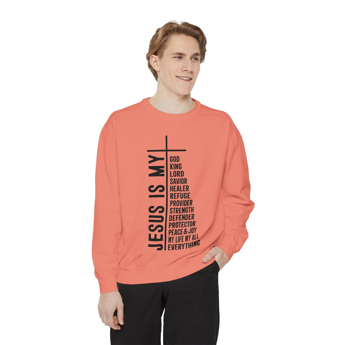 Unisex Garment-Dyed Sweatshirt