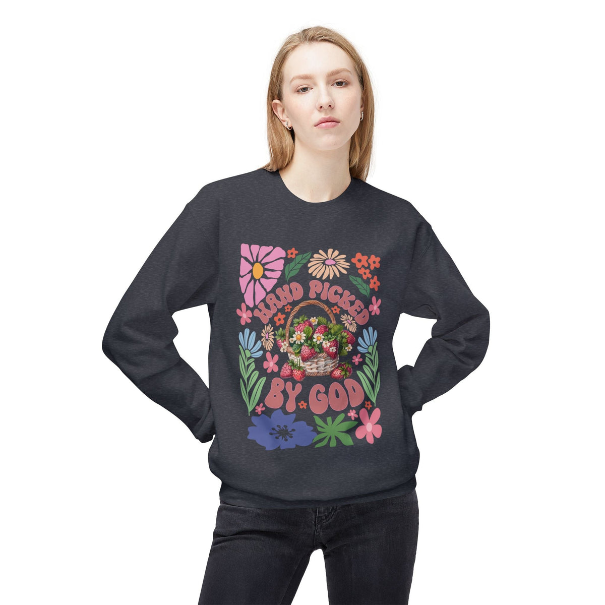 Unisex Midweight Softstyle Fleece Crewneck Sweatshirt