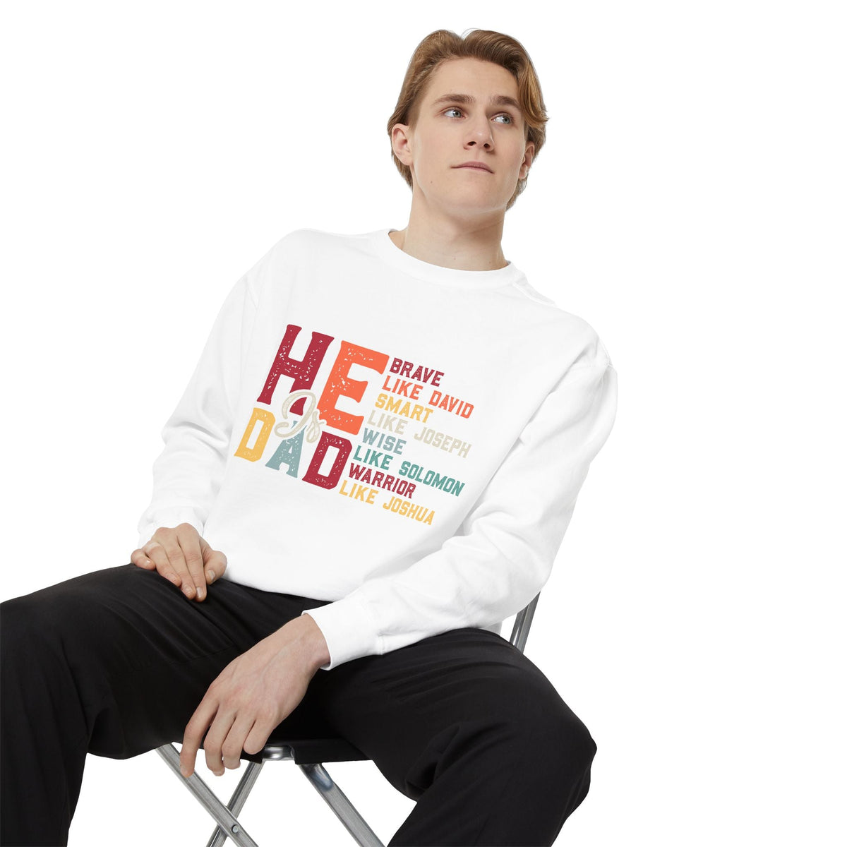 Unisex Garment-Dyed Sweatshirt