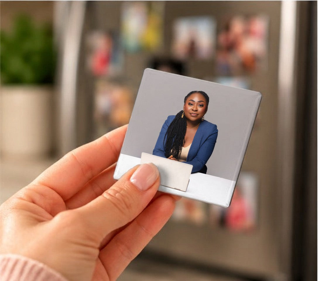 Celebrations & Events Photo Magnets held in a hand