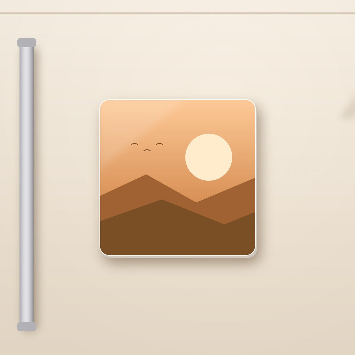 Square Photo Magnet with your photo